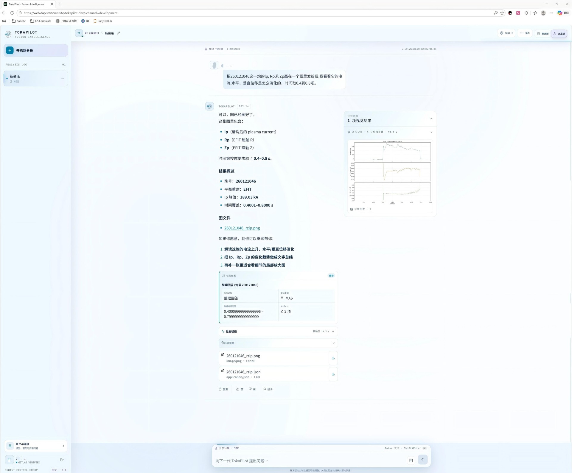 Application Scenario 1-One-line experiment analysis